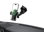 JELLICO car holder with wireless charging W20 15W Black