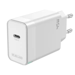 JELLICO wall charger C105 GaN PD 45W 1xUSB-C White