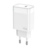 JELLICO wall charger C105 GaN PD 45W 1xUSB-C White