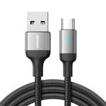 JOYROOM USB CABLE - MICRO USB 2.4A FOR FAST CHARGING AND DATA TRANSFER 2 M BLACK (S-UM018A10)