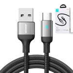 JOYROOM USB CABLE - MICRO USB 2.4A FOR FAST CHARGING AND DATA TRANSFER 2 M BLACK (S-UM018A10)