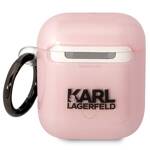 KARL LAGERFELD KLA2HNCHTCP AIRPODS 1/2 COVER PINK/PINK IKONIK CHUPETTE