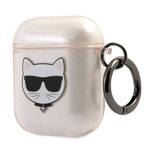 KARL LAGERFELD KLA2UCHGD AIRPODS 1/2 COVER ZLOTY/GOLD GLITTER CHOUPETTE