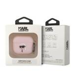 KARL LAGERFELD KLA3RUNIKP AIRPODS 3 COVER PINK/PINK SILICONE KARL HEAD 3D