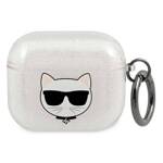 KARL LAGERFELD KLA3UCHGS AIRPODS 3 COVER SILVER/SILVER GLITTER CHOUPETTE