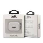 KARL LAGERFELD KLA3UKHGS AIRPODS 3 COVER SILVER/SILVER GLITTER KARL`S HEAD