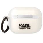 KARL LAGERFELD KLAAPHNIKTCT AIRPODS PRO COVER TRANSPARENT KARL`S HEAD