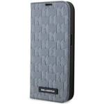 KARL LAGERFELD KLBKP14XSAKLHPG IPHONE 14 PRO MAX 6.7 "BOOKCASE SILVER/SILVER SAFFIANO MONOGRAM