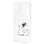 KARL LAGERFELD KLHCI65CFNRC IPHONE XS MAX HARDCASE TRANSPARENT CHUPETTE FUN