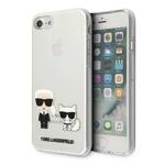 KARL LAGERFELD KLHCI8CKTR IPHONE 7/8/SE 2020/SE 2022 HARDCASE TRANSPARENT KARL & CHUPETTE