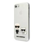 KARL LAGERFELD KLHCI8CKTR IPHONE 7/8/SE 2020/SE 2022 HARDCASE TRANSPARENT KARL & CHUPETTE