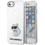 KARL LAGERFELD KLHCI8HNCHTCT IPHONE 7/8/ SE 2020/ SE 2022 TRANSPARENT HARDCASE IKONIK CHOUPETTE