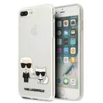 KARL LAGERFELD KLHCI8LCKTR IPHONE 7/8 PLUS HARDCASE TRANSPARENT KARL & CHUPETTE