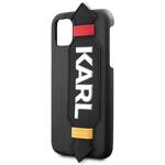 KARL LAGERFELD KLHCN58HDAWBK IPHONE 11 PRO 5.8 "HARDCASE BLACK/BLACK STRAP