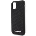 KARL LAGERFELD KLHCN61PQKPMK IPHONE 11 / XR 6.1 "BLACK / BLACK HARDCASE QUILTED K PATTERN