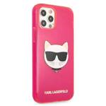 KARL LAGERFELD KLHCP12LCHTRP IPHONE 12 PRO MAX 6.7 "PINK/PINK HARDCASE GLITTER CHOUPETTE FLUO