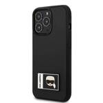 KARL LAGERFELD KLHCP13L3L3DKPK IPHONE 13 PRO / 13 6.1 "BLACK / BLACK HARDCASE IKONIK PATCH