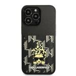 KARL LAGERFELD KLHCP13LCANCNK IPHONE 13 PRO / 13 6.1 "HARDCASE CZARNY / BLACK KARLIMALS CARDSLOT