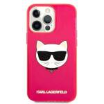 KARL LAGERFELD KLHCP13LCHTRP IPHONE 13 PRO / 13 6.1 "PINK / PINK HARDCASE GLITTER CHOUPETTE FLUO