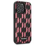 KARL LAGERFELD KLHCP13LMNMP1P IPHONE 13 PRO / 13 6.1 "HARDCASE PINK / PINK MONOGRAM PLAQUE