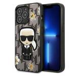 KARL LAGERFELD KLHCP13LPMNFIF1 IPHONE 13 PRO / 13 6.1 "GRAY / GRAY FLOWER IKONIK KARL