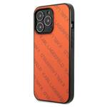 KARL LAGERFELD KLHCP13LPTLO IPHONE 13 PRO / 13 6.1 "HARDCASE ORANGE / ORANGE PERFORATED ALLOVER