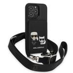 KARL LAGERFELD KLHCP13LSAKCHSK IPHONE 13 PRO / 13 6.1 "HARDCASE SAFFIANO KARL & CHUPETTE EMBOSSED