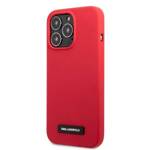 KARL LAGERFELD KLHCP13LSLMP1R IPHONE 13 PRO / 13 6.1 "HARDCASE RED / RED SILICONE PLAQUE