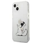 KARL LAGERFELD KLHCP13MCFNRC IPHONE 13/14/15 6.1 "HARDCASE TRANSPARENT CHUPETTE FUN