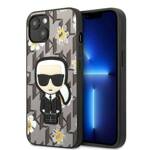 KARL LAGERFELD KLHCP13MPMNFIF1 IPHONE 13/14/15 6.1 "GRAY / GRAY FLOWER IKONIK KARL