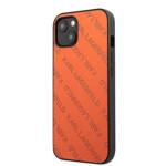 KARL LAGERFELD KLHCP13MPTLO IPHONE 13/14/15 6.1 "HARDCASE ORANGE / ORANGE PERFORATED ALLOVER