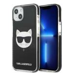 KARL LAGERFELD KLHCP13MTPECK IPHONE 13/14/15 6.1 "HARDCASE CZARNY / BLACK CHOUPETTE HEAD