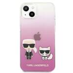 KARL LAGERFELD KLHCP13SCKTRP IPHONE 13 MINI 5.4 "HARDCASE PINK/PINK KARL & CHUPETTE