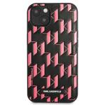 KARL LAGERFELD KLHCP13SMNMP1P IPHONE 13 MINI 5.4 "HARDCASE PINK/PINK MONOGRAM PLAQUE