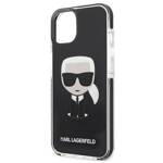 KARL LAGERFELD KLHCP13STPEIKK IPHONE 13 MINI 5.4 "HARDCASE CZARNY/BLACK ICONIK KARL