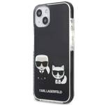 KARL LAGERFELD KLHCP13STPEKCK IPHONE 13 MINI 5.4 "HARDCASE CZARNY/BLACK KARL & CHUPETTE