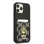 KARL LAGERFELD KLHCP13XCANCNK IPHONE 13 PRO MAX 6.7 "HARDCASE CZARNY/BLACK KARLIMALS CARDSLOT