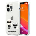 KARL LAGERFELD KLHCP13XCKTR IPHONE 13 PRO MAX 6.7 "HARDCASE TRANSPARENT KARL & CHUPETTE