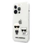 KARL LAGERFELD KLHCP13XCKTR IPHONE 13 PRO MAX 6.7 "HARDCASE TRANSPARENT KARL & CHUPETTE