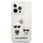 KARL LAGERFELD KLHCP13XCKTR IPHONE 13 PRO MAX 6.7 "HARDCASE TRANSPARENT KARL & CHUPETTE