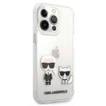 KARL LAGERFELD KLHCP13XCKTR IPHONE 13 PRO MAX 6.7 "HARDCASE TRANSPARENT KARL & CHUPETTE