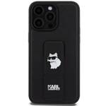 KARL LAGERFELD KLHCP13XGSACHPK IPHONE 13 PRO MAX 6.7 "BLACK/BLACK HARDCASE GRIPSTAND SWAPS CHOUPETTE PINS