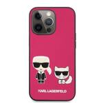 KARL LAGERFELD KLHCP13XPCUCCP IPHONE 13 PRO MAX 6.7 "FUKSJA/FUCHSIA HARDCASE IKONIK KARL & CHUPETTE