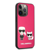 KARL LAGERFELD KLHCP13XPCUCCP IPHONE 13 PRO MAX 6.7 "FUKSJA/FUCHSIA HARDCASE IKONIK KARL & CHUPETTE