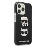 KARL LAGERFELD KLHCP13XTPE2TK IPHONE 13 PRO MAX 6.7 "HARDCASE CZARNY/BLACK KARL & CHUPETTE HEAD