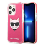 KARL LAGERFELD KLHCP13XTPECPI IPHONE 13 PRO MAX 6.7 "HARDCASE FUKSJA/FUSCHIA CHOUPETTE HEAD