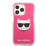 KARL LAGERFELD KLHCP13XTPECPI IPHONE 13 PRO MAX 6.7 "HARDCASE FUKSJA/FUSCHIA CHOUPETTE HEAD