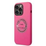 KARL LAGERFELD KLHCP14LSRSRSGRCF IPHONE 14 PRO 6.1 "HARDCASE PINK/PINK SILICONE RSG