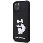 KARL LAGERFELD KLHCP14M3DRKHNK IPHONE 14 PLUS / 15 PLUS 6.7 "BLACK / BLACK HARDCASE RUBBER CHOUPETTE 3D