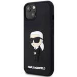 KARL LAGERFELD KLHCP14M3DRKINK IPHONE 14 PLUS / 15 PLUS 6.7 "BLACK / BLACK HARDCASE RUBBER IKONIK 3D